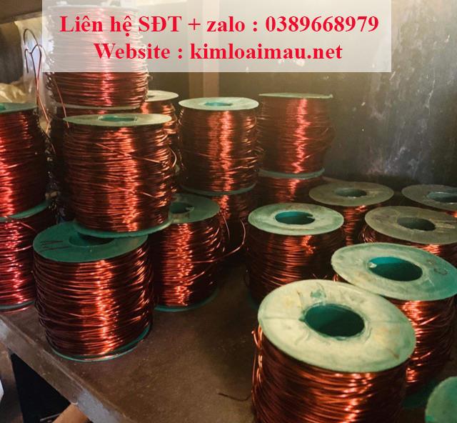 Dây Đồng Emay Quấn Biến Áp Mô Tơ 0.75mm