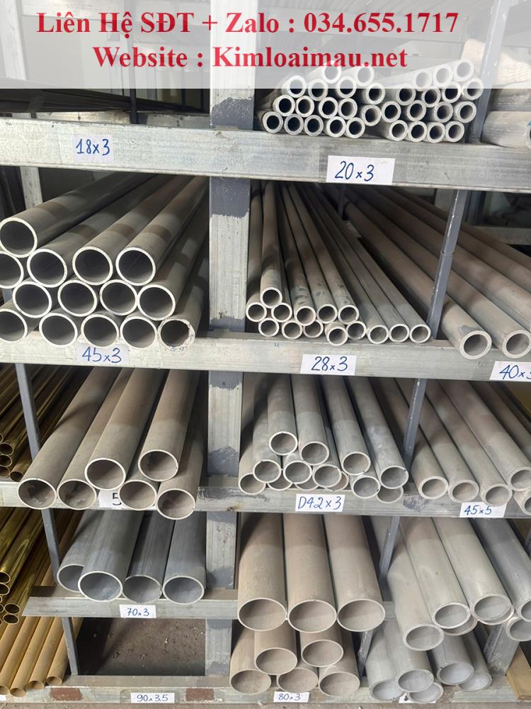 Ống nhôm A6061 phi 90x3mm