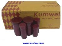 Hàn hóa nhiệt cho đường ray, thuốc hàn hóa nhiệt Kumwell KR65, thuốc hàn dây đồng vào đường ray