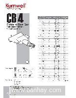 Khuôn hàn CB4 hàn đầu cáp ngang với băng dọc
