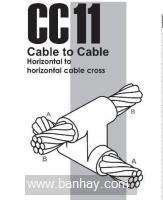 Khuôn hàn CC11 hàn chữ thập cáp với cáp nằm ngang